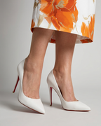 Adria | Patent Pointed Toe Stiletto Pumps