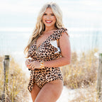 Beach Beauty Swimsuit, Leopard