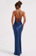 Macie | Fluid Body-Skimming Fit Sweetheart Maxi Gown