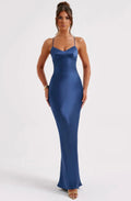 Macie | Fluid Body-Skimming Fit Sweetheart Maxi Gown