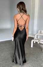 Macie | Fluid Body-Skimming Fit Sweetheart Maxi Gown