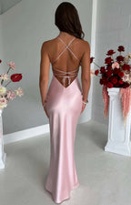 Macie | Fluid Body-Skimming Fit Sweetheart Maxi Gown