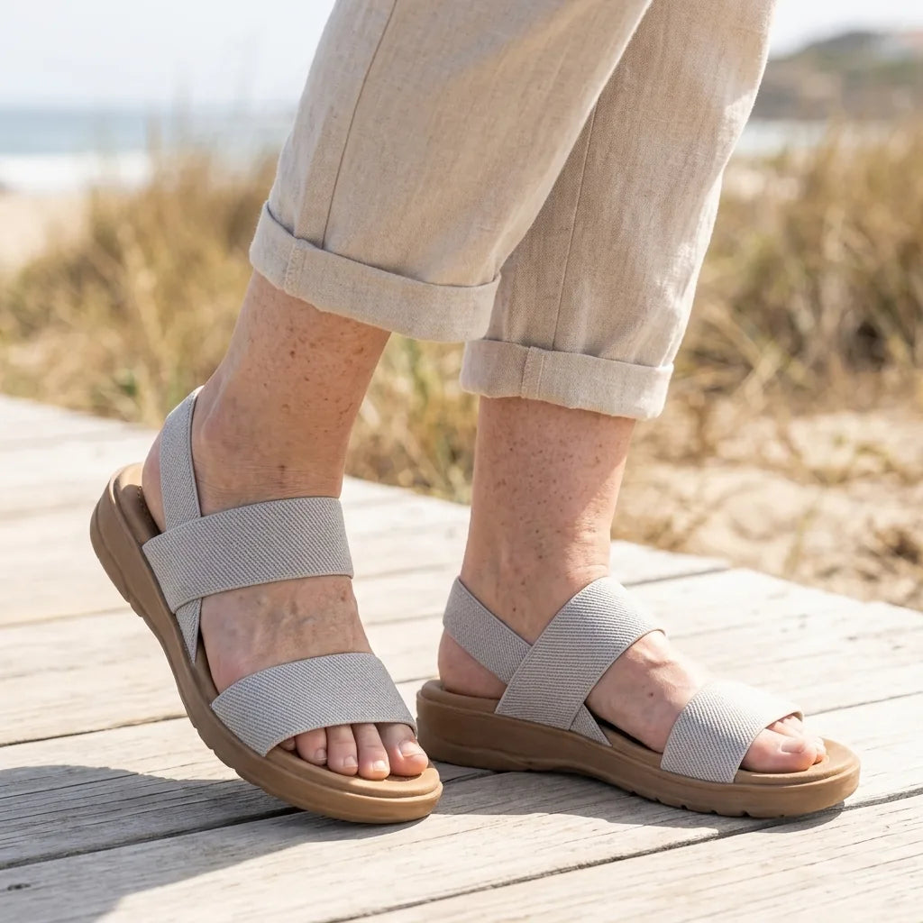 Stride Sandals - Lightweight Stretch Sandals for All-Day Comfort